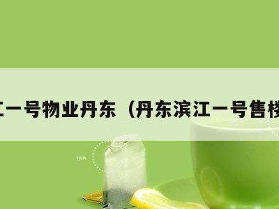 滨江一号物业丹东（丹东滨江一号售楼处）