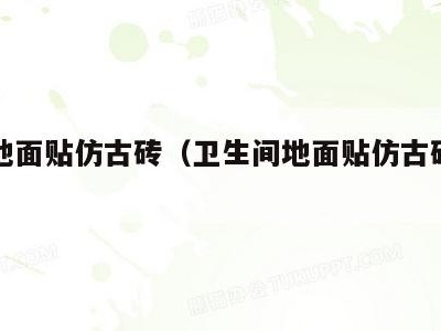 浴室地面贴仿古砖（卫生间地面贴仿古砖好吗）