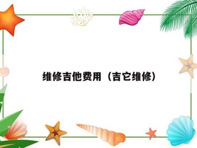 维修吉他费用（吉它维修）